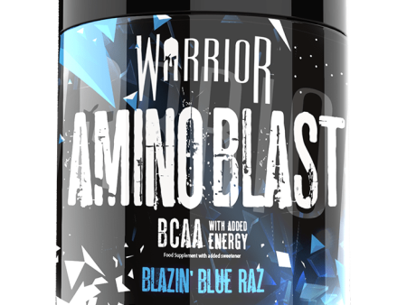 Warrior Amino Blast 270g Blue Raspberry Fashion