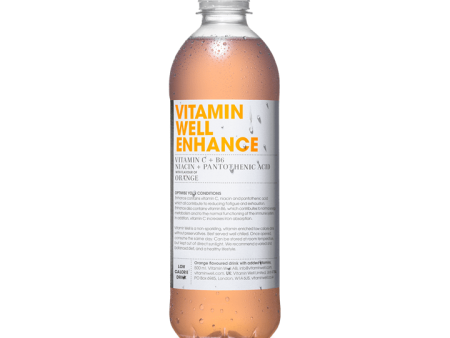 Vitamin Well Enhance 12x500ml Orange Online Hot Sale