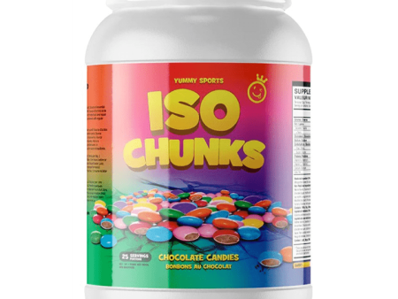 Yummy Sports ISO Chunk 25 Serv 800g Chocolate Candies Online Hot Sale