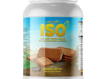 Yummy Sports ISO Tub 30 Serv 960g Speculos Biscuit For Discount