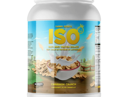 Yummy Sports ISO Tub 30 Serv 960g Cinnamon Cereals For Cheap