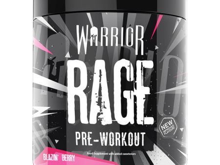 Warrior Rage 392g Blazin  Berry Supply