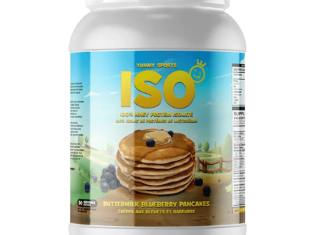 Yummy Sports ISO Tub 30 Serv 960g Buttermilk Blueberry Pancake Sale