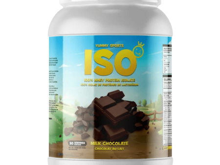 Yummy Sports ISO Tub 30 Serv 960g Milk Chocolate Online now