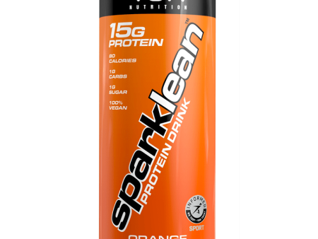 VOW Nutrition Sparklean Protein Drink 12x330ml Orange Online now