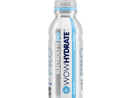 Wow Hydrate Electrolyte PRO 12x500ml Blue Raspberry Online now