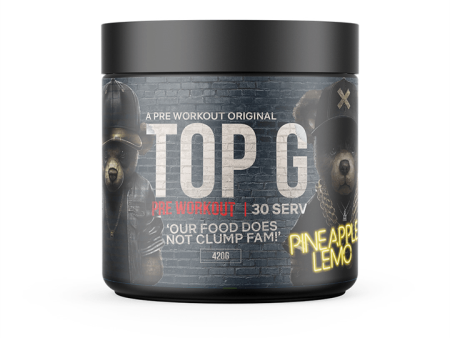 TOP G Pre-Workout 420g Pineapple Lemo Online now