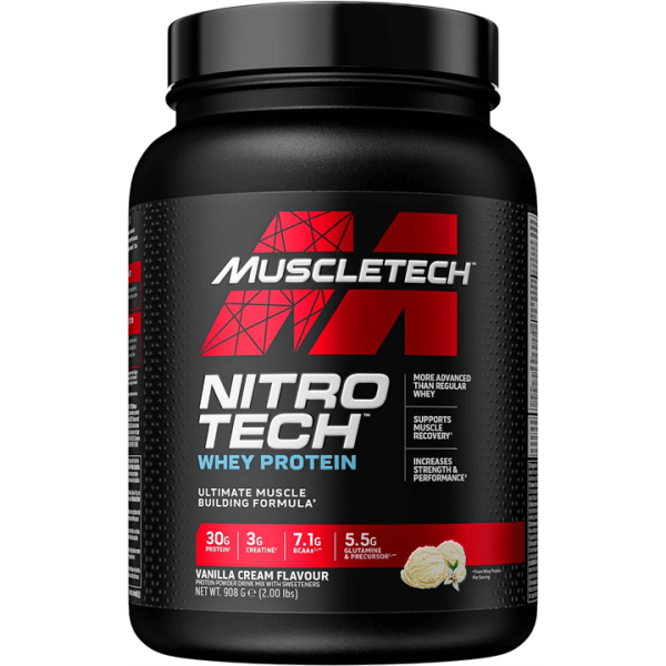 Muscletech Nitro Tech 1.8kg Vanilla For Sale