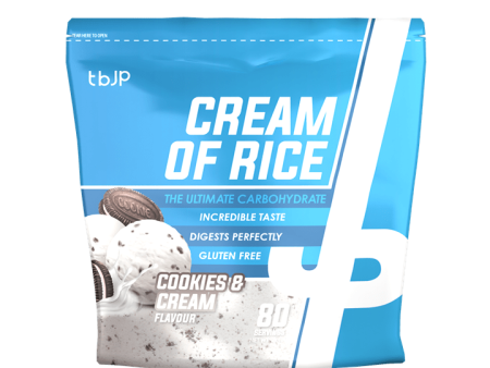 Trained By JP Cream Of Rice 2kg Cookies & Ceam For Discount