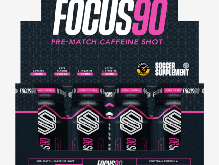 Soccer Supplement Focus Shot Caffeinated Drink 12x60ml Mixed Berry Online Hot Sale