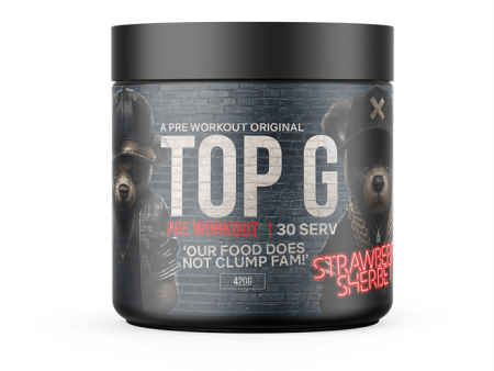 TOP G Pre-Workout 420g Strawberry Sherbert Online