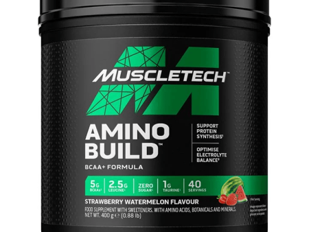 Muscletech Amino Build 400g Strawberry Watermelon For Discount