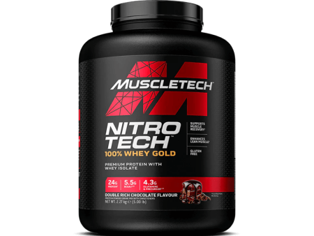 Muscletech Nitro Tech 100% Whey Gold 907g Double Rich Chocolate Online