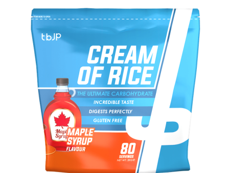 Trained By JP Cream Of Rice 2kg Maple Syrup Online