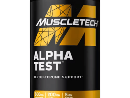 Muscletech Alpha Test 120 Caps Discount