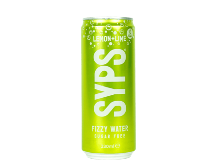 SYPS Fizzy Water 12x330ml Lemon & Lime Hot on Sale