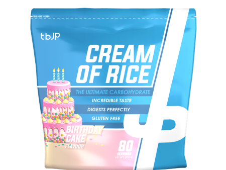 Trained By JP Cream Of Rice 2kg Birthday Cake For Discount