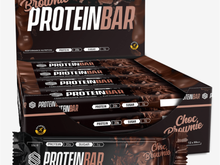 Soccer Supplement Protein Bar 12x50g Choc Brownie For Cheap