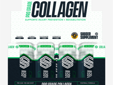 Soccer Supplement Collagen Shot 12x60ml Apple Hot on Sale