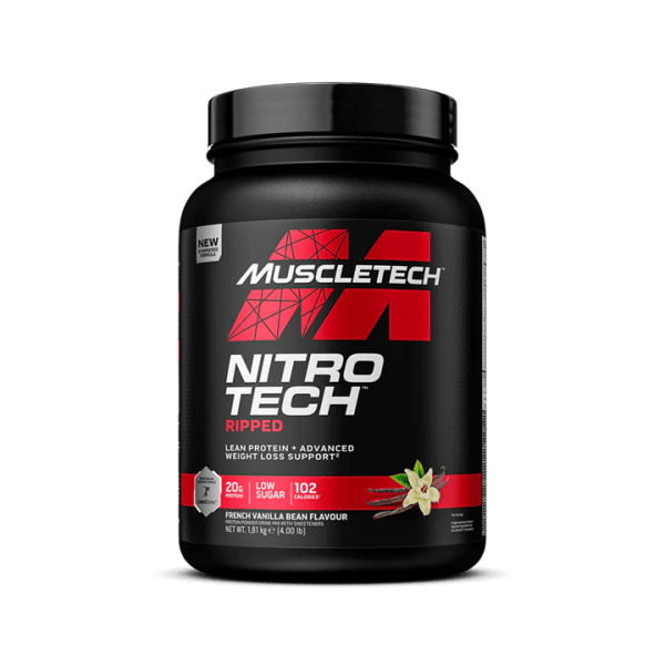 Muscletech Nitro Tech Ripped 1.8kg French Vanilla Swirl For Discount