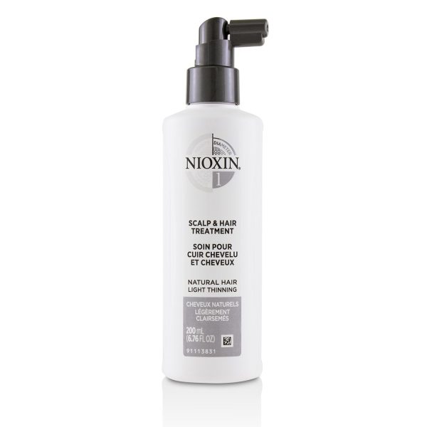 Nioxin Diameter System 1 Scalp & Hair Treatment (Natural Hair, Light Thinning)  100ml 3.38oz Online Sale