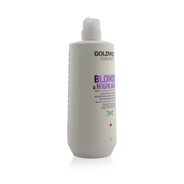 Goldwell Dual Senses Blondes & Highlights Anti-Yellow Shampoo (Luminosity For Blonde Hair)  1000ml 33.8oz Online now