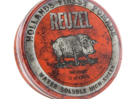 Reuzel Red Pomade (Water Soluble, High Sheen)  340g 12oz Supply