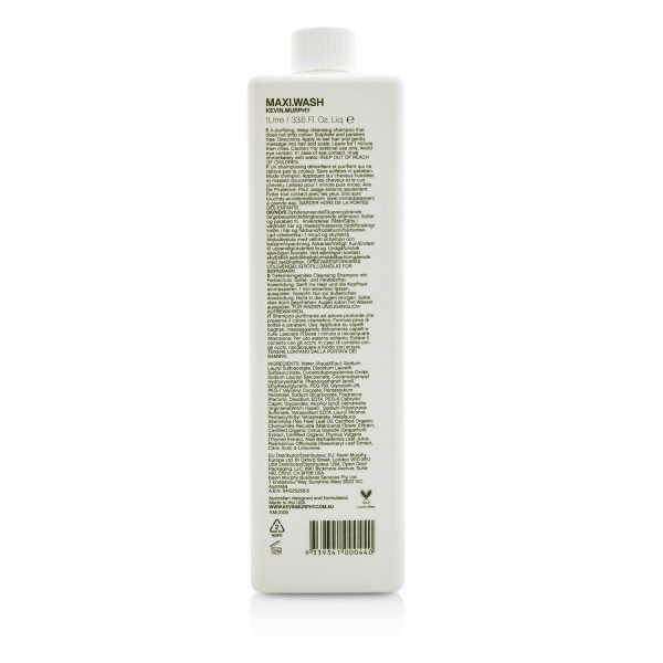 Kevin.Murphy Maxi.Wash (Detox Shampoo - For Coloured Hair)  1000ml 33.6oz Cheap