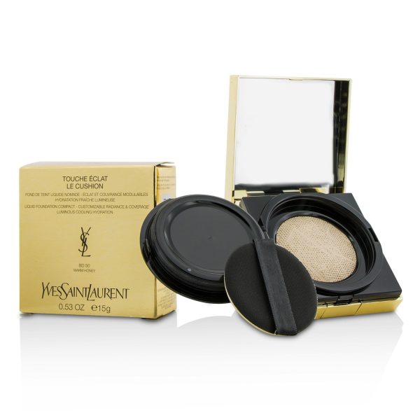 Yves Saint Laurent Touche Eclat Le Cushion Liquid Foundation Compact - #B40 Sand  15g 0.53oz For Sale