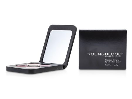 Youngblood Pressed Mineral Eyeshadow Quad - Vintage  4g 0.14oz For Discount