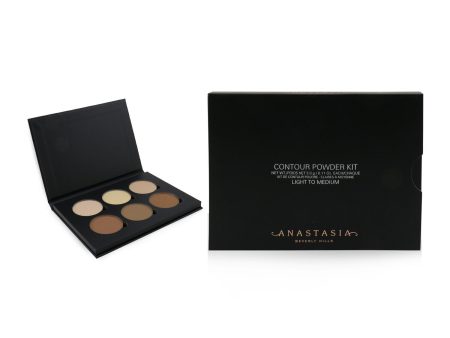 Anastasia Beverly Hills Contour Powder Kit - # Light To Medium  6x 3g 0.11oz For Cheap