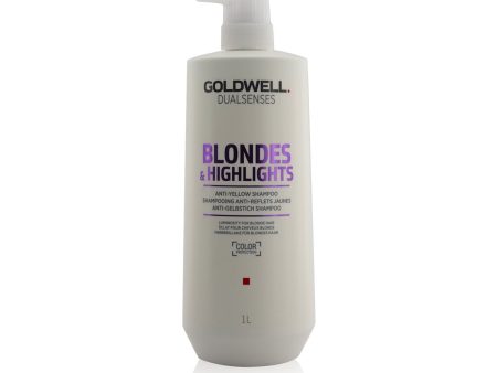 Goldwell Dual Senses Blondes & Highlights Anti-Yellow Shampoo (Luminosity For Blonde Hair)  1000ml 33.8oz Online now