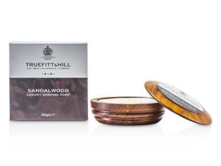 Truefitt & Hill Sandalwood Luxury Shaving Soap (In Wooden Bowl)  99g 3.3oz For Sale