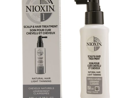 Nioxin Diameter System 1 Scalp & Hair Treatment (Natural Hair, Light Thinning)  100ml 3.38oz Online Sale