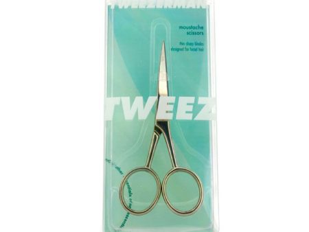 Tweezerman Moustache Scissors  1pc Hot on Sale