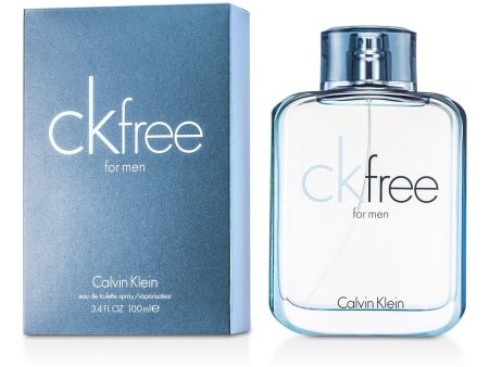 Calvin Klein CK Free Eau De Toilette Spray  100ml 3.4oz For Discount