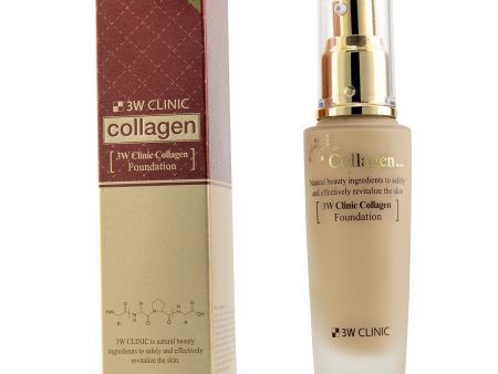 3W Clinic Collagen Foundation - # 23 (Natural Beige)  50ml 1.67oz Online Hot Sale