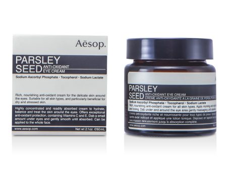 Aesop Parsley Seed Anti-Oxidant Eye Cream  60ml 2oz Discount