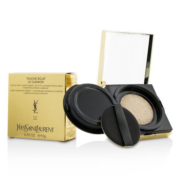 Yves Saint Laurent Touche Eclat Le Cushion Liquid Foundation Compact - #B40 Sand  15g 0.53oz For Sale