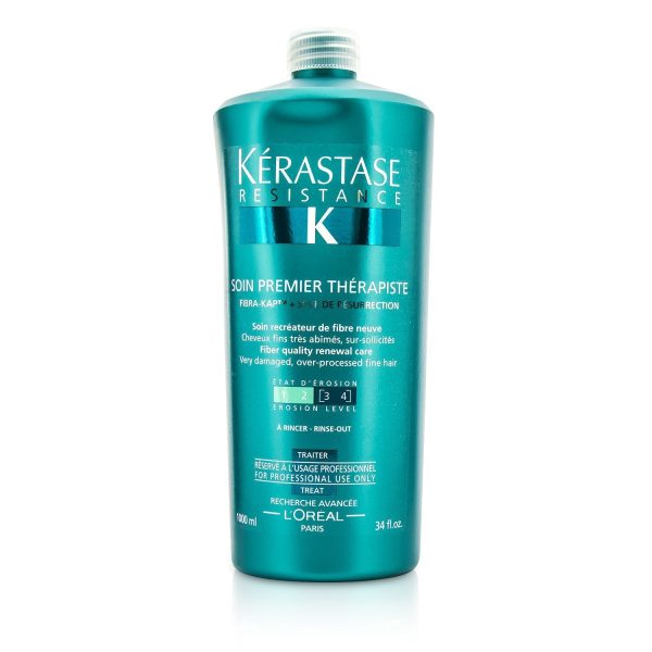 Kerastase Resistance Soin Premier Therapiste Fiber Quality Renewal Care (For Very Damaged, Over-Porcessed Fine Hair)  1000ml 34oz Cheap