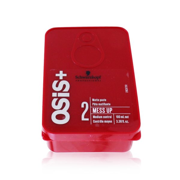 Schwarzkopf Osis+ Mess Up Matt Gum (Medium Control)  100ml 3.4oz Online Sale