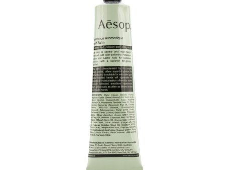 Aesop Reverence Aromatique Hand Balm  75ml 2.6oz Online