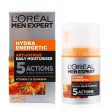 L Oreal Men Expert Hydra Energetic Daily Anti-Fatigue Moisturising Lotion  50ml 1.6oz Discount