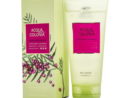 4711 Acqua Colonia Pink Pepper & Grapefruit Aroma Shower Gel  200ml 6.8oz Sale