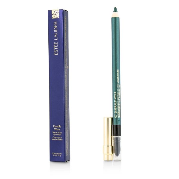 Estee Lauder Double Wear Stay In Place Eye Pencil (New Packaging) - #07 Emerald Volt  1.2g 0.04oz on Sale