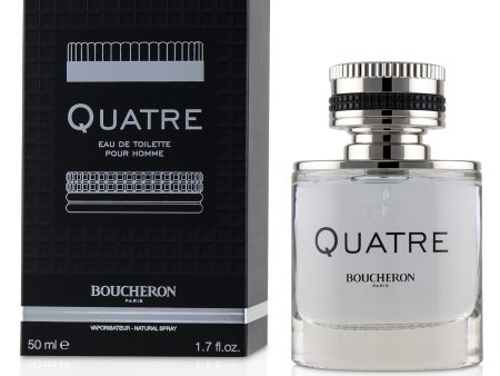 Boucheron Quatre Eau De Toilette Spray  50ml 1.7oz For Cheap