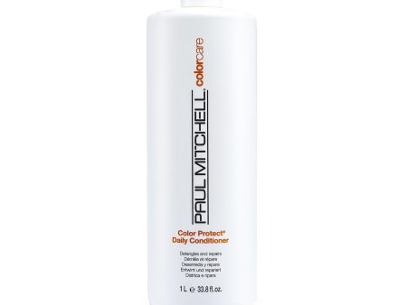 Paul Mitchell Color Care Color Protect Daily Conditioner (Detangles and Repairs)  1000ml 33.8oz on Sale