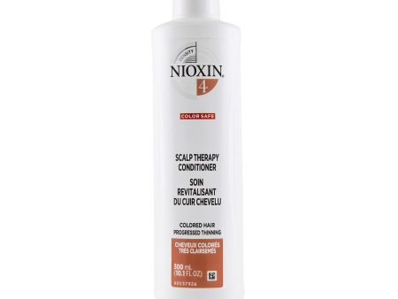 Nioxin Density System 4 Scalp Therapy Conditioner (Colored Hair, Progressed Thinning, Color Safe)  300ml 10.1oz Discount