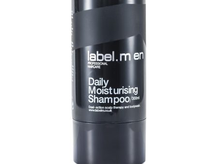 Label.M Men s Daily Moisturising Shampoo (Dual-Action Scalp Therapy and Bodywash)  300ml 10.1oz Online now