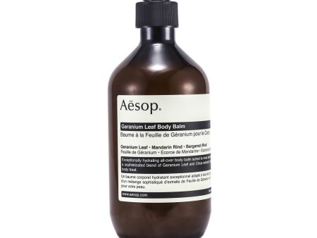 Aesop Geranium Leaf Body Balm  500ml 16.67oz Online